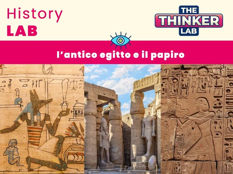 Locandina: Viaggio nell'Antico Egitto || The Thinker Lab, Varese