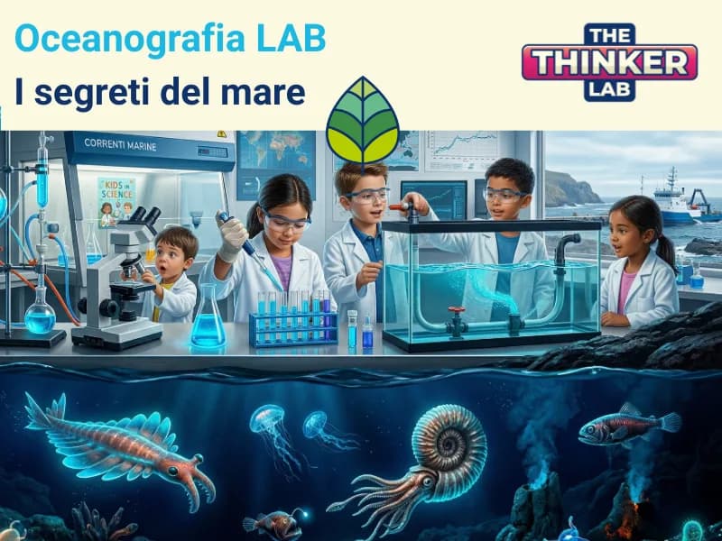 Locandina: Oceanografia LAB || The Thinker Lab, Varese