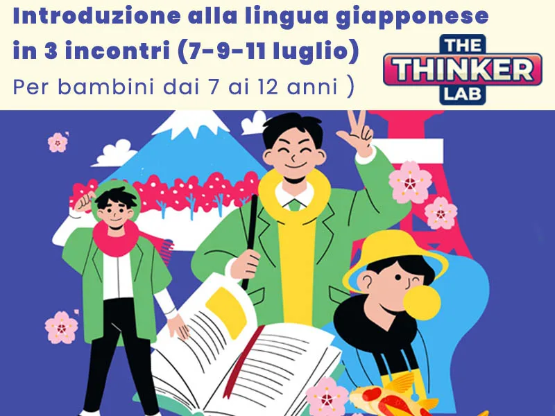 Locandina: Corso di lingua giapponese || The Thinker Lab, Varese