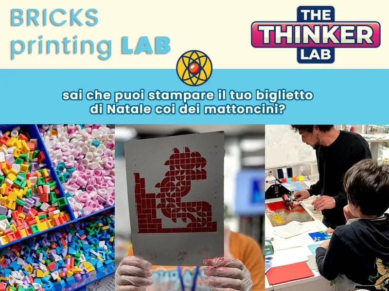 Locandina: Stampa il tuo biglietto di Natale || The Thinker Lab, Varese