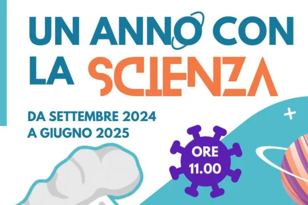 Locandina: UN ANNO CON LA SCIENZA