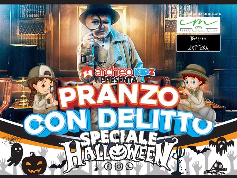 Locandina: Pranzo con Delitto - Speciale Alloween
