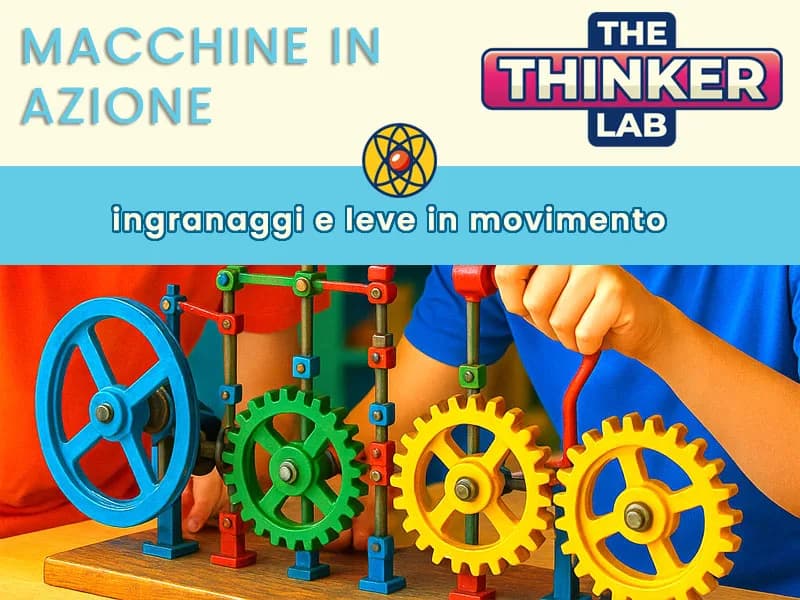 Locandina: Macchine in Azione || The Thinker Lab, Varese
