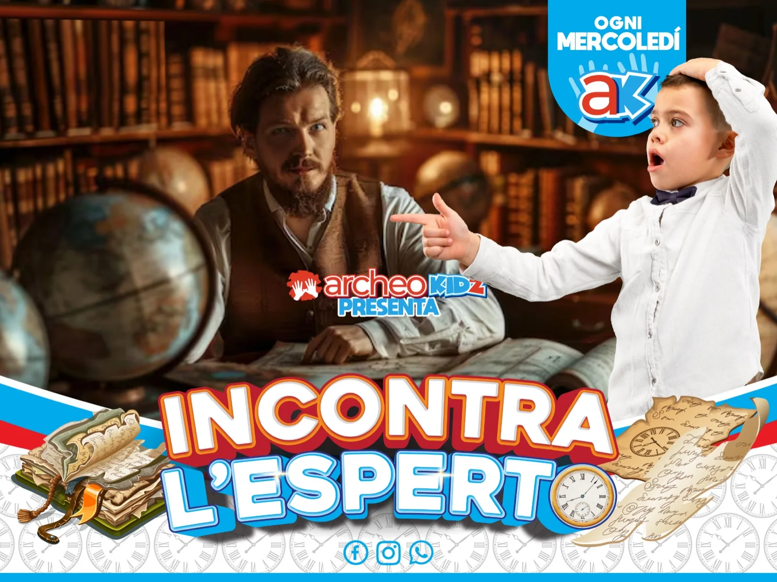 Locandina: Incontra l'esperto - Studiare storia con l’Archeologo