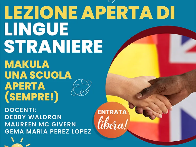 Locandina: Lezione aperta di Lingue Straniere