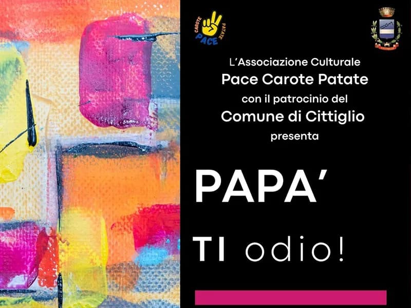 Locandina: Incontro Papà ti Odio - Cittiglio
