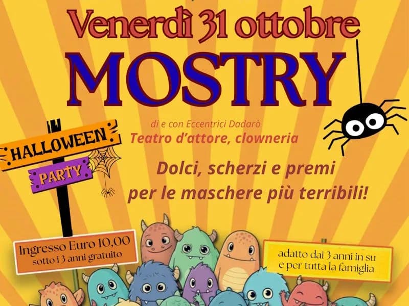 Locandina: MOSTRY || Teatro San Giovanni Bosco, Busto Arsizio