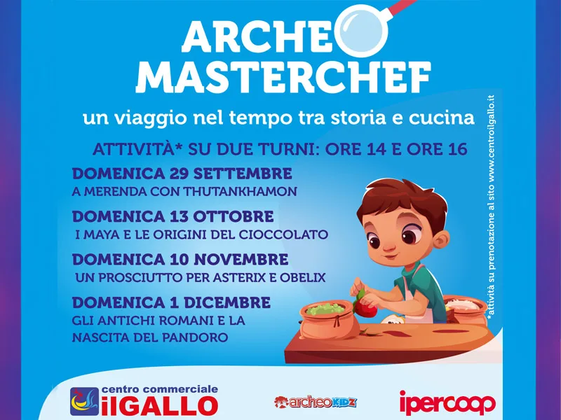Locandina: Archeo Masterchef