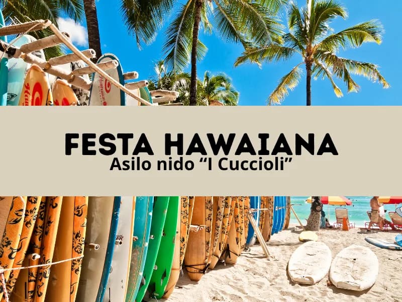 Locandina: Festa Hawaiana || Lisanza