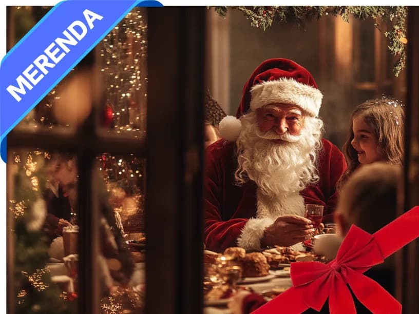 Locandina: Merenda al Villaggio di Natale - sab 14