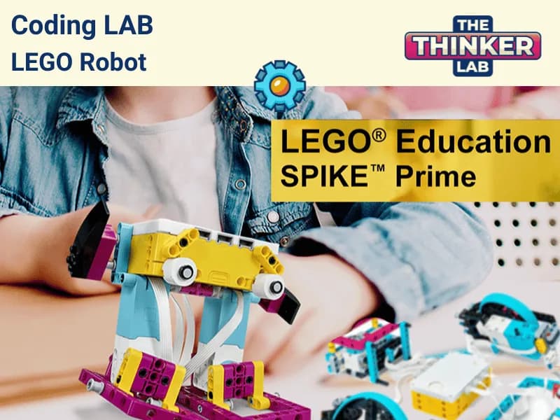 Locandina: Coding LAB: LEGO Spike Prime || The Thinker Lab, Varese