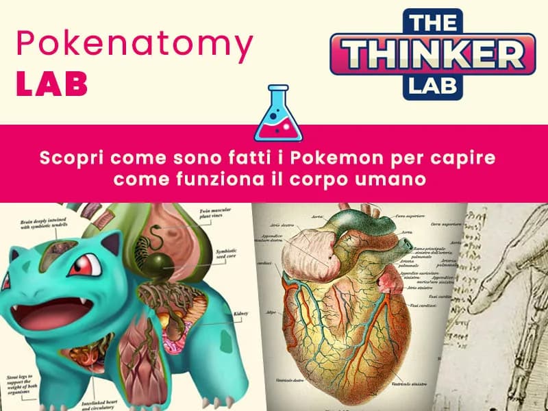 Locandina: Pokenatomy || The Thinker Lab, Varese