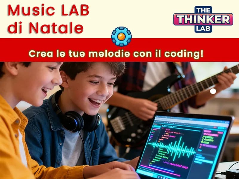 Locandina: Music Lab di Natale || The Thinker Lab, Varese