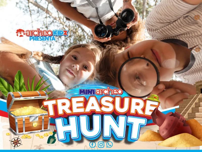 Locandina: TREASURE HUNT- Caccia ai tesori dell'antichità 3/5 anni
