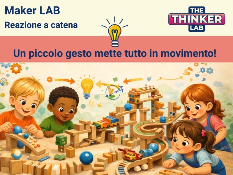 Locandina: Reazioni a catena || The Thinker Lab, Varese