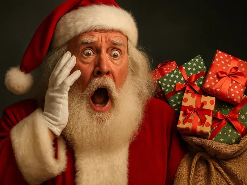 Locandina: Babbo Natale e i Regali Perduti || Palude Brabbia, Inarzo