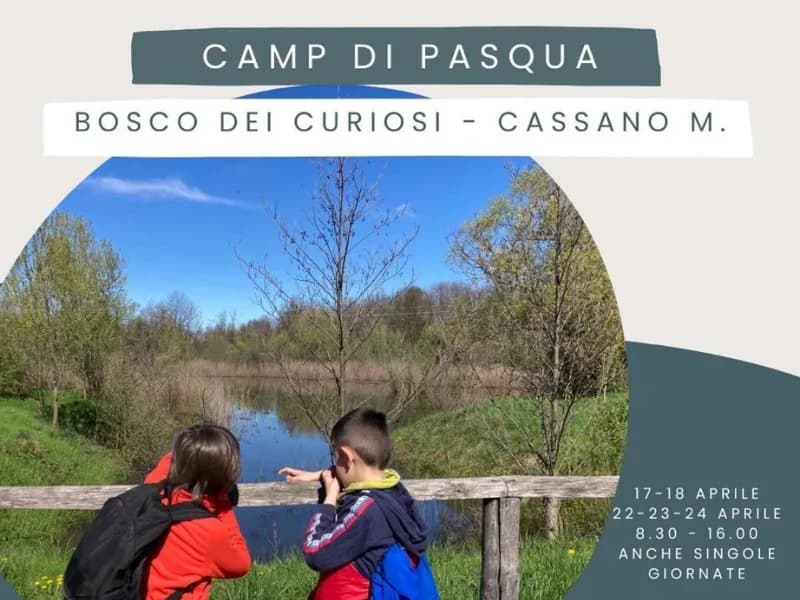 Locandina: Camp di Pasqua - La Tana dei Curiosi