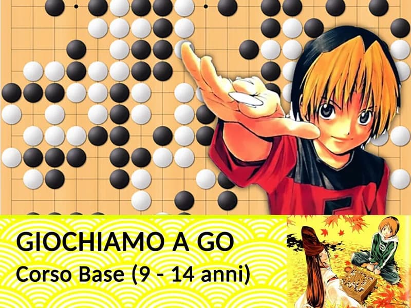 Locandina: Corso introduttivo di GO (9/14 anni)