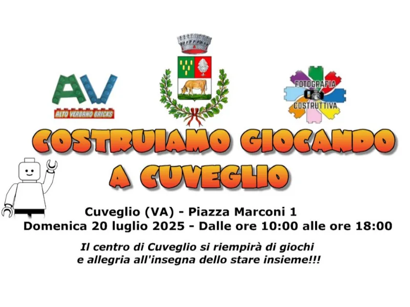 Locandina: Costruiamo Giocando || Cuveglio (VA)