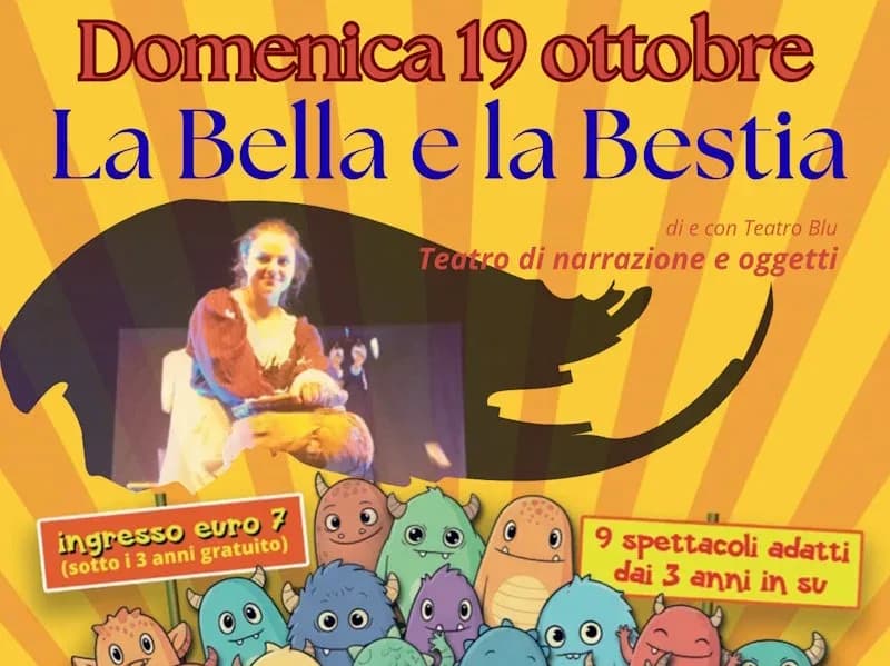 Locandina: La Bella e la Bestia || Teatro San Giovanni Bosco, Busto Arsizio