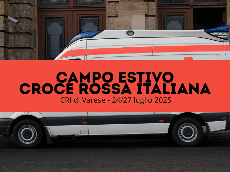 Locandina: Campi estivi CRI || Varese